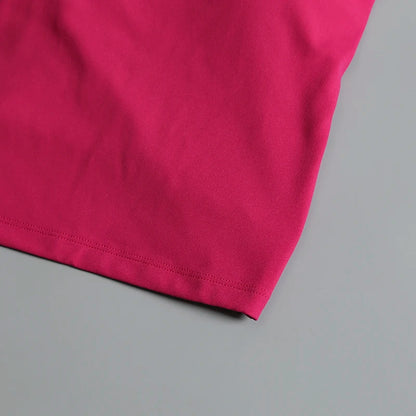 Sexy Short Backless Fixed Chest Pad Sports T-shirt Vest Women's Tight Fitting Quick Drying Slimming Yoga Suit Top Clothing Beauty World Shop