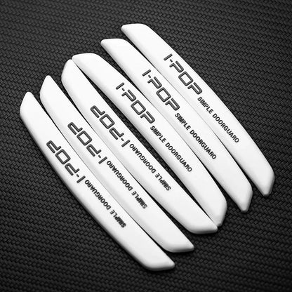 6Pcs Car Door Edge Guards for Audi BMW Mercedes Auto Buffer Trim Molding Scratch Protector Crash Bar Beauty World Shop