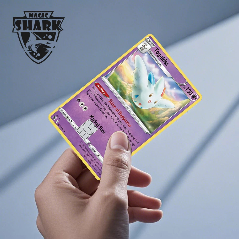 2025 New Pokemons Charizard Blastoise Bulbasaur Eevee Metwo Sticker Film Skin Cover for Credit Debit Card Beauty World Shop