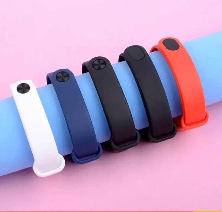 official Silicone Strap For Xiaomi Mi Band 4 5 6 7 Bracelet Sport Watch Wristband Miband4 miband7 Correa Mi band 3 4 5 6 7 Band Beauty Fashion