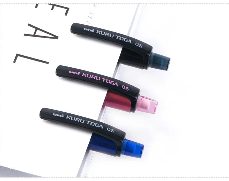 Janpan UNI Kuru Toga Mechanical Pencil M5-452 Drawing Pencil 0.5mm Low Center of Gravity Automatic Rotation School Supplies Beauty World Shop