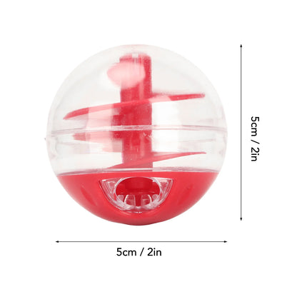 Cat Food Dispensing Ball  Cat Treat Dispensing Ball Bite Resistant Interactive Pet Slow Feeder Puzzle Ball for Kitten Beauty World Shop