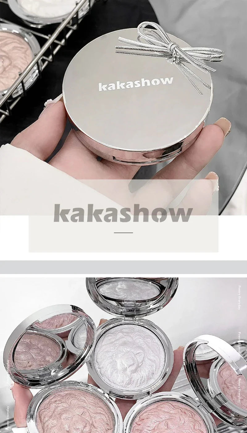Lion Series high-gloss powder, clear and glittering, fine pearlescent luster, high-end atmosphere, high-gloss paste Beauty Trend Shop
