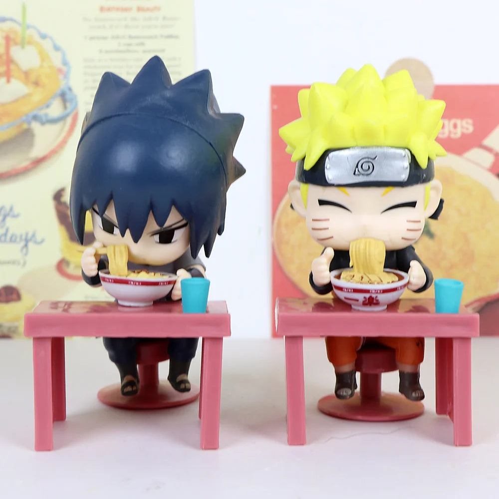 2026 In Stock Hot Sale Bandai Naruto Breeze Ramen Lamian Noodles Theme Blind Box Handmade Ornament Gift Naruto Sasuke Model Toys Beauty World Shop