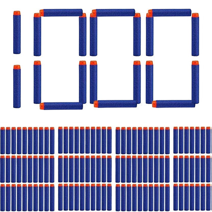 Blue Soft Hollow Hole Head Bullets 7.2cm For Nerf Refill Darts Toy Gun Bullets For Nerf Series Blasters Xmas Kid Children Gift Beauty Fashion