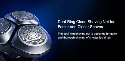 New XIAOMI MIJIA Men's Electric Shaver S301 Beard Trimmer Machine Shaving Portable Flex Razor IPX7 Washable Trimer Ceramic Blade