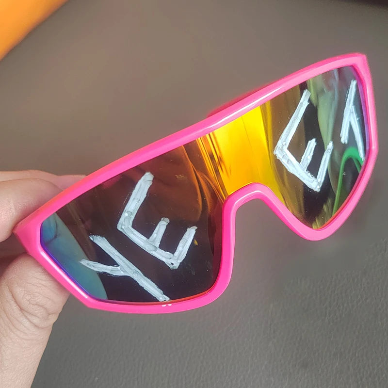Jey Uso YEET Sunglasses Sports Shades MAIN EVENT Blue Glasses Bloodline USOS RARE Colors Motorcycle Glasses Beauty World Shop