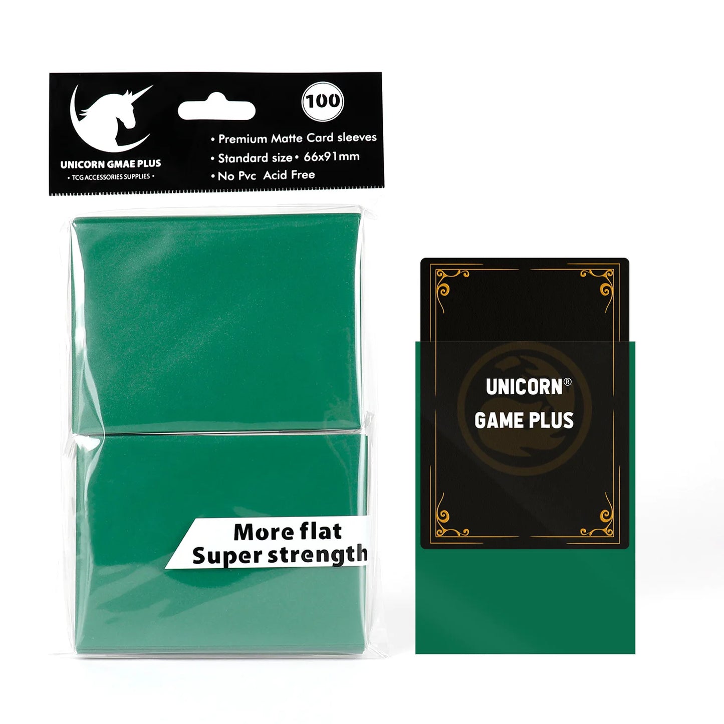 100Pcs/Set 66x91mm Matte Standard Size Card Sleeves TCG Trading Cards Protector for Tarot Shield Board Games Magical Cover PKM Beauty World Shop