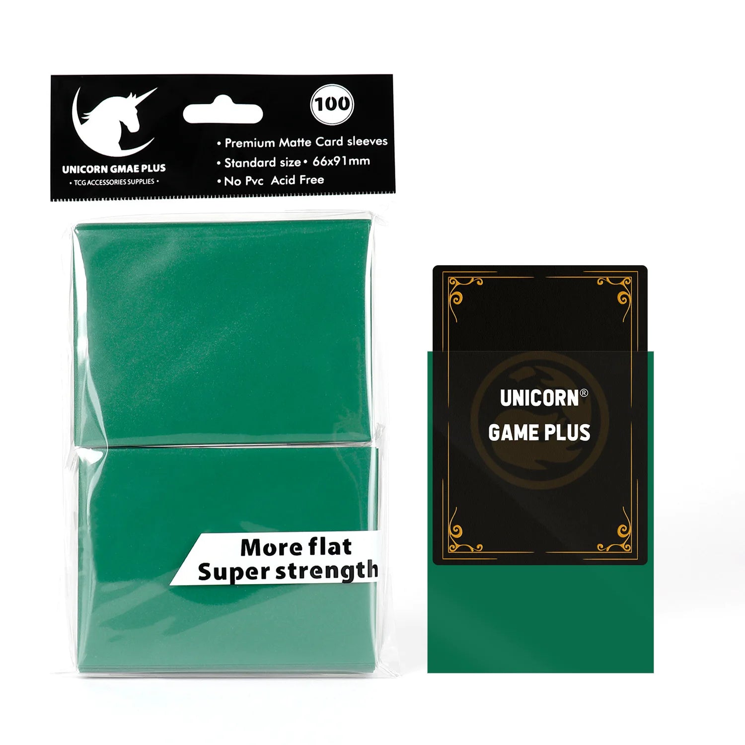100Pcs/Set 66x91mm Matte Standard Size Card Sleeves TCG Trading Cards Protector for Tarot Shield Board Games Magical Cover PKM Beauty World Shop