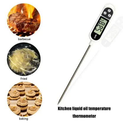 Food Thermometer TP300 Digital Kitchen Water Oil Thermometer for Meat Cooking Food Probe BBQ Electronic Oven Kitchen Tools Beauty World Shop