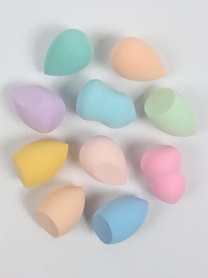 Make-Up Eggs 3-5-10-15-20-30-50 Pack, Color and Shape Random Foundation Beauty Sponge Blend, Liquid, Cream and Powder Flawless, Beauty World Shop