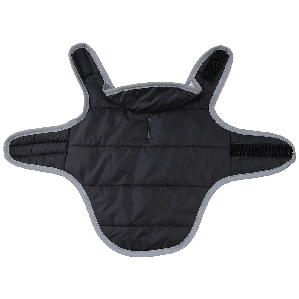 Reversible Dog Coat For Winter Fleece Warm Puppy Jacket With Leash Hole Waterproof Pets Jacket For Small Medium Dogs Chihuahua