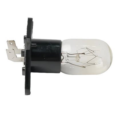 2A 250V 20W Microwave Oven Bulb Refrigerator Lighting Bulb Base Design With Holder Replacement Universal Beauty World Shop