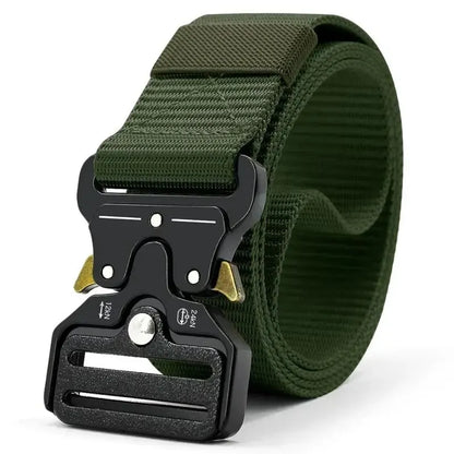 Men's Belt Outdoor Multi Function Belt High Quality Canvas For Nylon Male Luxury Belts Women's Sports Jeans Belt Neutral Belts Beauty World Shop