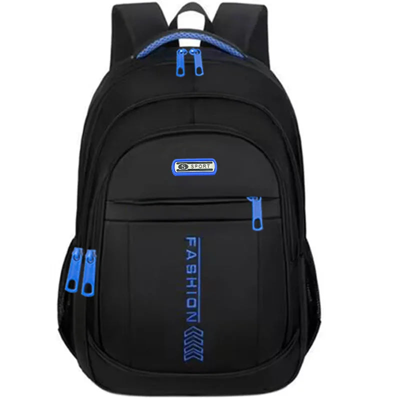 Spring new backpack male leisure business travel backpack Large capacity junior high school bag female computer men's bag Beauty World Shop
