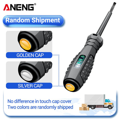 ANENG B05 Word/cross Screwdrivers Neon Bulb Indicator Meter Electric Pen Insulated Electrician Highlight Pocket Tester Pen Tools Beauty World Shop