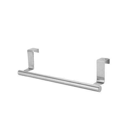 1pcs Modern Stainless Steel Towel Bar Easy-Install No-Drill Rust-Resistant Single-Rod Wall-Mounted Towel Holder Golden Finish Beauty World Shop