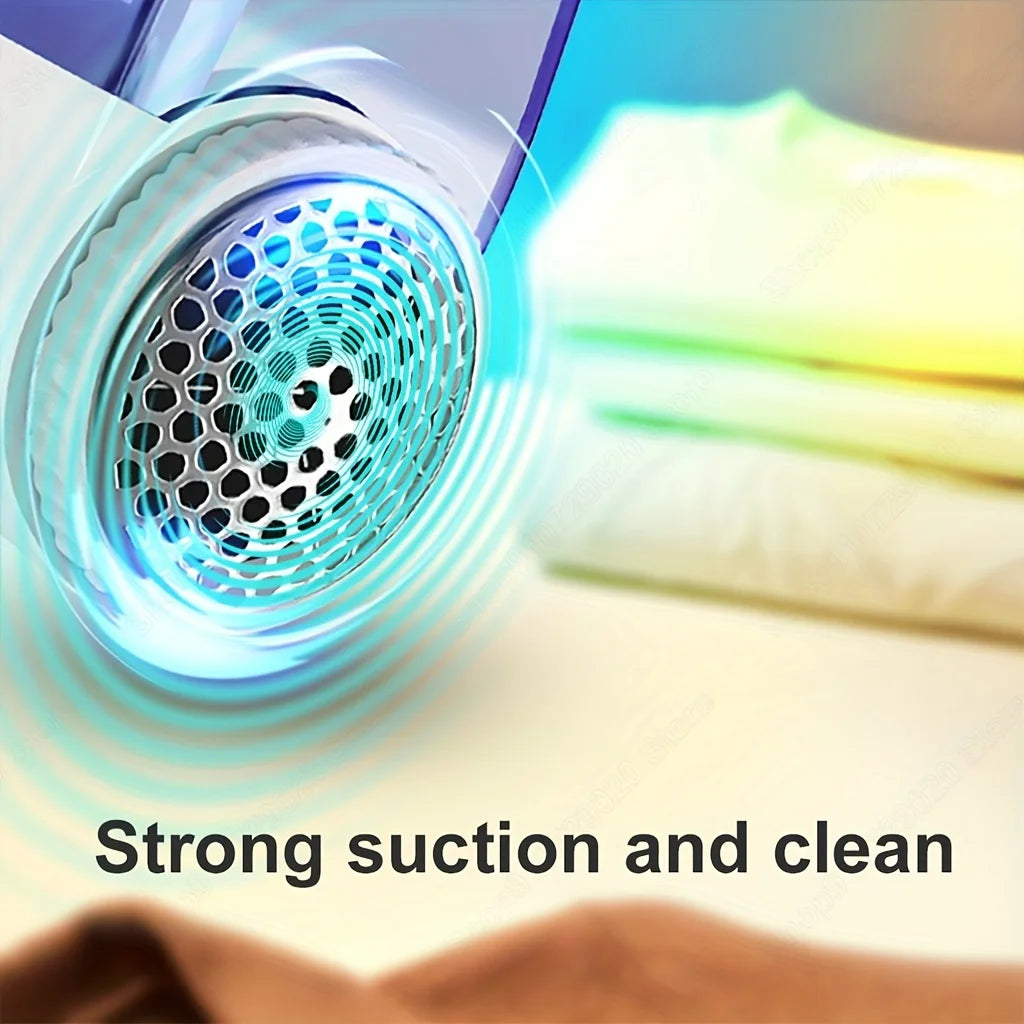 Electric Lint Remover - Battery Powered Hairball Trimmer for Clothes and Furniture - Easily Removes Lint and Hairballs Beauty World Shop