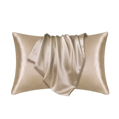 100% Natural Mulberry Silk Pillow Case Real Silk Protect Hair Skin Pillowcase Any Size Customized Bedding Pillow Cases Cover Beauty World Shop