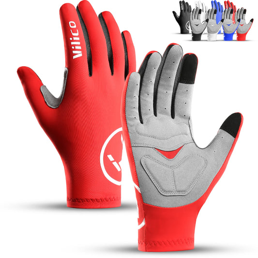 1 Pair Breaking Wind Cycling Gloves Anti-slip Bicycle Mittens Racing Road Bike Glove MTB Biciclet Guantes Ciclismo Beauty World Shop