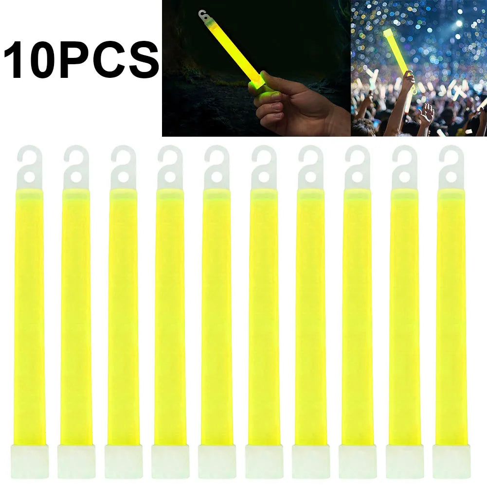 1-20pcs Industrial Grade Glow Sticks Light Stick Camping Emergency Light Sticks Party Clubs Supplies- Green Chemical fluorescent Beauty World Shop