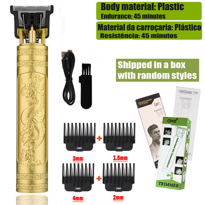 T9 Hair Clipper Repair Beard Shaving Body Hair Trimmer Clippers Electric Machine Men Haircut Machine 0mm Barber Shaver Beauty World Shop