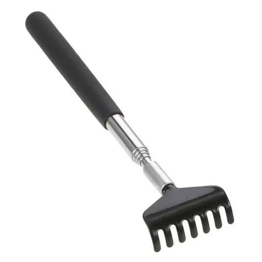 Telescopic Back Scratcher Scratching Backscratcher Massager Metal Stainless Steel Tool with Carrying Bag Beauty World Shop