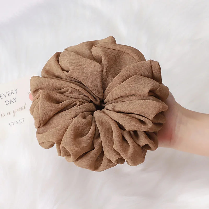 High Quality Extra Large Premium Oversize Malaysia Chiffon Big Size Muslim Hijab Scrunchies Beauty World Shop