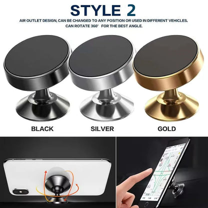 Magnetic Car Phone Holder Universal Car Phone Stand for iPhone Xiaomi Huawei Samsung Dashboard Wall Mounted Car Magnet Sticker Beauty World Shop