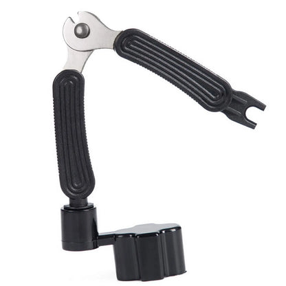 Guitar String Winder String Cutter Bridge Pin Puller 3 IN 1String Peg Winder Guitar Repair Tool Black Beauty World Shop
