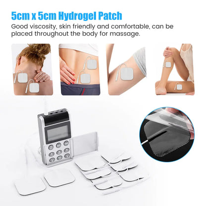 8 Electrode Pads 15 Mode EMS Tens Device Acupuncture Massage Machine Pulse Electrostimulator Electric Body Massager Apparatus Beauty World Shop