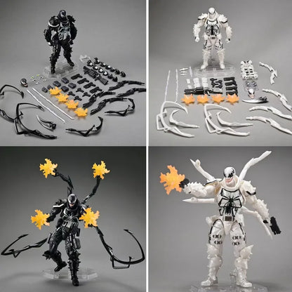 Amazing Yamaguchi Marvel Venom Agent series KO Articulated Action Figure Model Kit Desktop Ornament Collectible statue Toys Gift Beauty World Shop