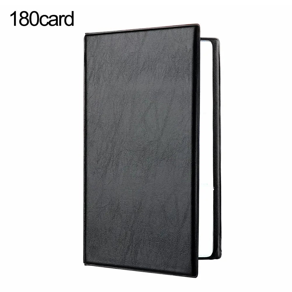 40/120/180/240/300 Cards ID Credit Card Holder Book Case Organizer Leather Business Cards ID Credit Card Holder Case Cards Album Beauty World Shop