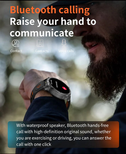 2026 New T-Rex3 Pro GPS Tracker 1100mAh Smartwatch Men 120-Day Standby Clock Rugged Outdoor Sport 10ATM Waterproof Call Watches Beauty World Shop