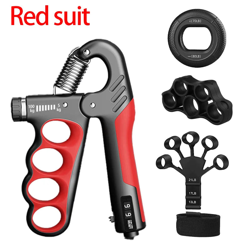5-60/100/150kg Grip Strength Gym Wrist Expander Hand Strengthener Adjustable Muscle Recovery Fitness Hand Strength Exercise Beauty World Shop