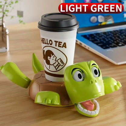 1PC Turtle Coaster, Anti-Slip and Heat-Resistant Silicone Table Drink Mat, Cute Kitchen Decoration Gift Beauty World Shop