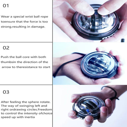 Wrist Force Ball/Box Alloy Steel Massage Fitness Beauty and Grip Strength Bball Can Relieve Fatigue Throughout the Body Beauty World Shop