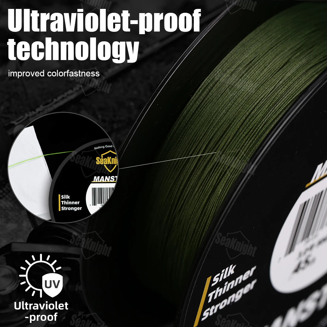SeaKnight Brand W8 II Series 8 Strands Fishing Line Advanced Wide Angle Technology Braided PE Line Freshwater Saltwater Fishing Beauty World Shop