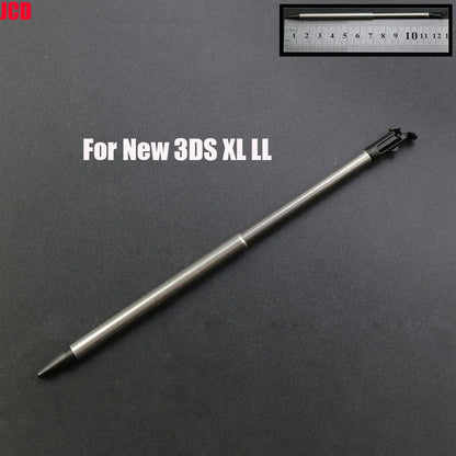 1pcs Black Plastic Stylus Touch Screen Metal Telescopic Stylus Pen For 2DS 3DS New 2DS LL XL New 3DS XL LL For NDSL NDSi NDS Wii Beauty World Shop