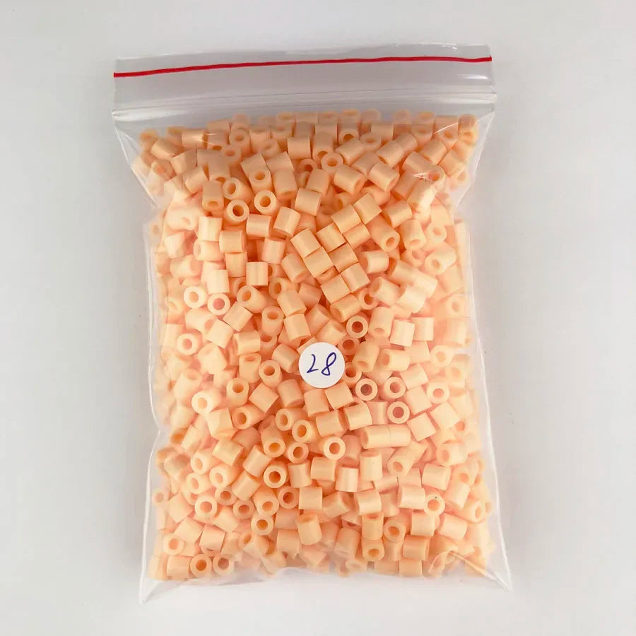 500pcs 5mm Hama Beads Perler Fuse Iron Beads GREAT KID FUN.Diy Intelligence Educational Toys Puzzles Beauty World Shop