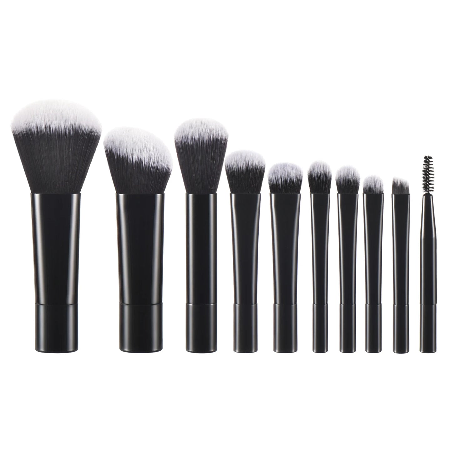 10 color Mini makeup brush Travel portable Makeup Tool Makeup Puff - Palm Brush Professional Makeup tool set Christmas gift Beauty World Shop