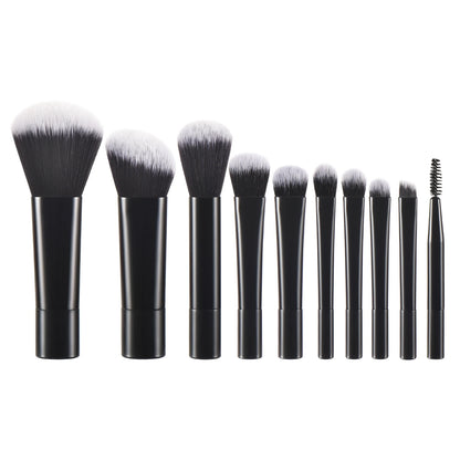 10 color Mini makeup brush Travel portable Makeup Tool Makeup Puff - Palm Brush Professional Makeup tool set Christmas gift Beauty World Shop