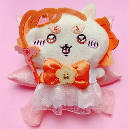 Japanese New Chiikawa Super Magical Girl Plush Doll Self-deprecating Bear Series Hachiware Usagi Momoka Plush Toy Girl Gift Beauty World Shop