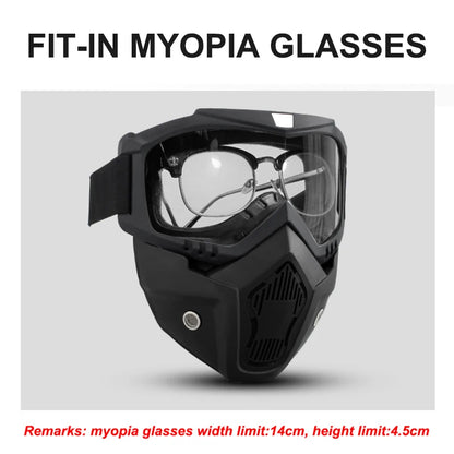 Outdoor Sport Windproof Mask Goggle HD Motorcycle Glasses Snowboard Eyewear Riding Motocross Summer UV Protection Sunglasses Beauty World Shop