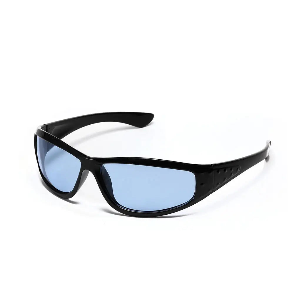 Y2K Silver Sunglasses Color Hollowed Out Future Sense Of Technology Hot Girls Net Red Sunglasses Women Sunglasses Trendy Men Beauty World Shop