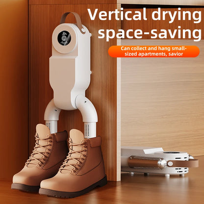 HOMEFISH Intelligent Shoe Dryer Quick Drying Deodorizing Sterilizing Adjustable Timer Household Shoe Warmer And Heater Beauty World Shop