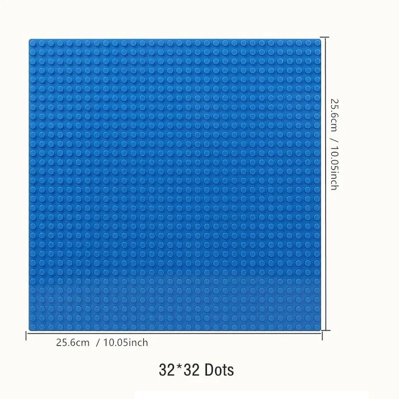 Classic Base Plates 32x32x16x16 Dots MOC DIY Plastic Bricks Baseplates City Dimensions Building Blocks Figures Construction Toys Beauty Fashion