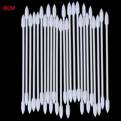 50Pcs Dust Free Disposable Cleaning Swab Cotton Stick For AirPods Earphone Headphone Phone Charge Port Accessories Beauty World Shop