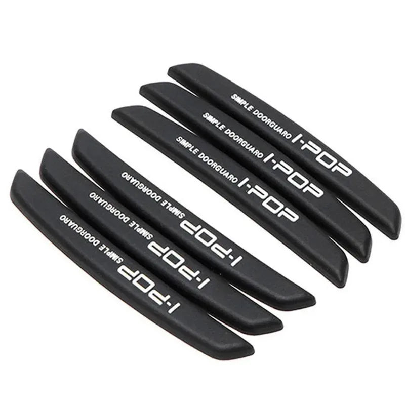 6Pcs Car Door Edge Guards for Audi BMW Mercedes Auto Buffer Trim Molding Scratch Protector Crash Bar Beauty World Shop