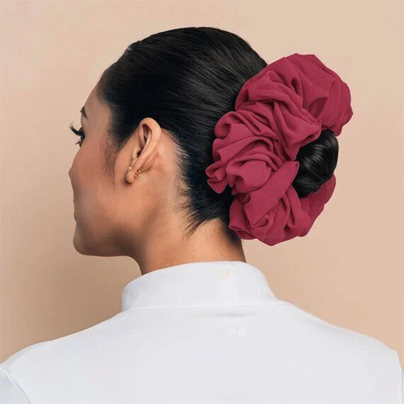 High Quality Extra Large Premium Oversize Malaysia Chiffon Big Size Muslim Hijab Scrunchies Beauty World Shop